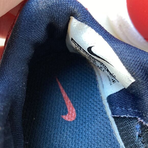 Nike Free Run 3 Slip On Red & Blue Sneakers Size 5C - Picture 10 of 12